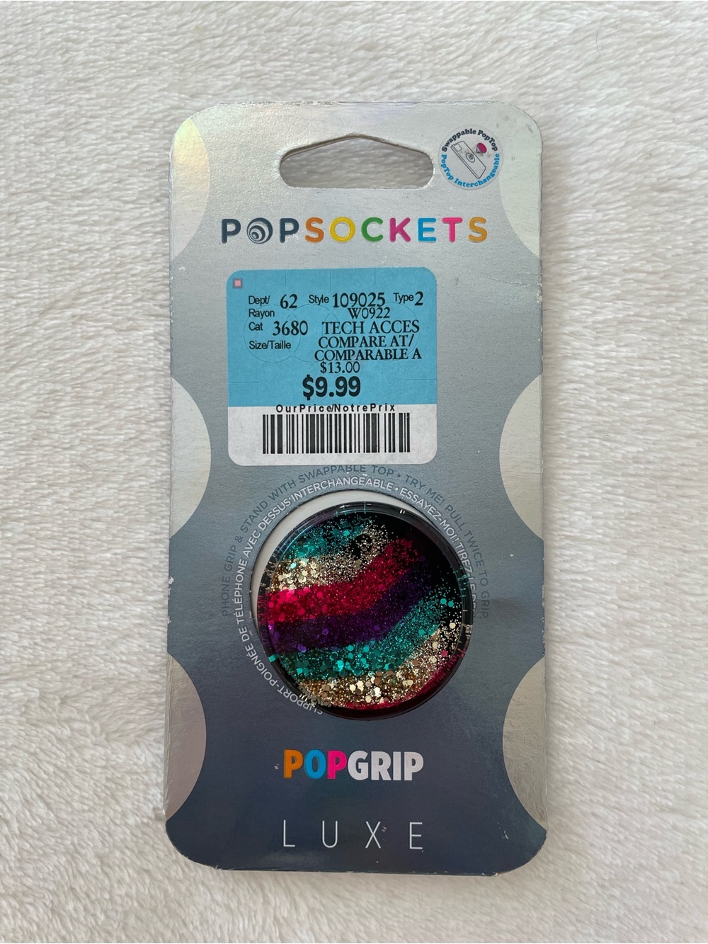NWT Glitter Popsocket